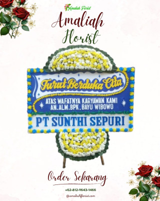 Papan Bunga Duka di 16 Ulu
