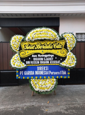 Papan Bunga Duka di 16 Ulu