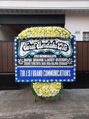 Papan Bunga Duka di 16 Ulu
